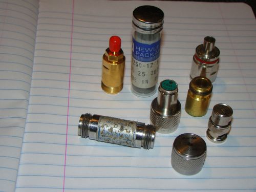 Lot of Microwave Parts for RF Project  - Calibration Set Open/Short (157)