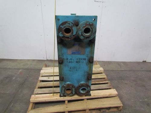 AVP SR25-M 33 Plate Thermal Heat Exchanger 2-1/2&#034; Flanged Ports