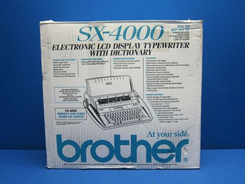 Brother SX-4000 Electronic Typewriter