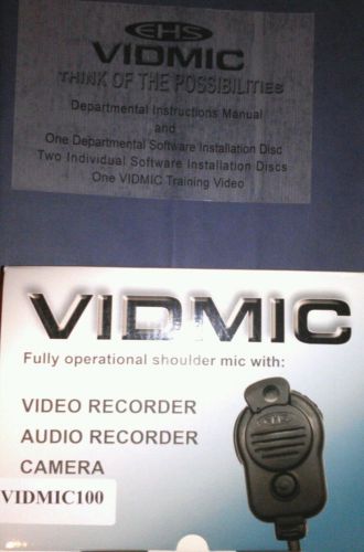 Police Body Worn Camera - EHS Earhugger VidMic for Motorola XTS brand new in box