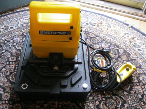 Enerpac PUJ-1201B Economy Electric Pump with 3 Way Valve and 1 Gallon Usable Oil
