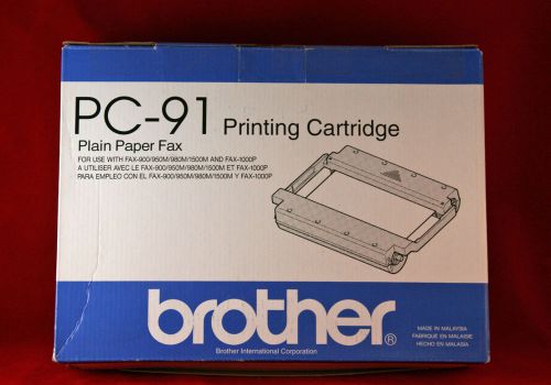 Brother PC-91 Printing Cartridge for Plain Paper Fax
