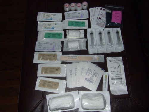 56 Piece Lot Medic Supplies Refill Your First Aid Kit Prepper Bug Out SHTF EMS