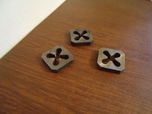 Lot of Six (6) Different Size Block Die,die chaser for Steel Tool  USA