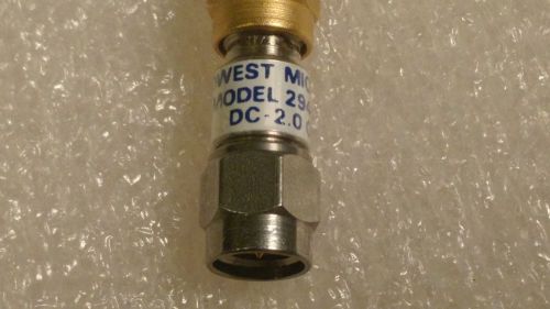 Midwest Microwave 294 - 5dB Attenuator DC-2.0 GHz  with CDI connector