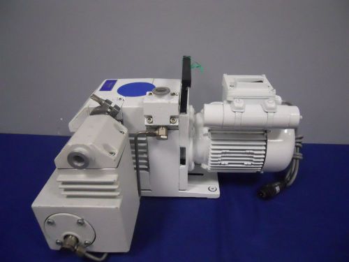 LEYBOLD Vacuum Pump S8B W/ AEG AMEB71FY4R3N1 Motor + Leybold AR4-8 Exhaust unit