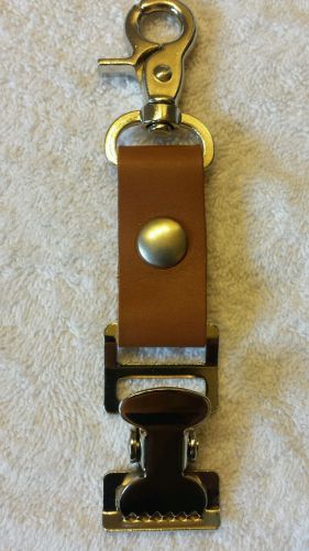 Glove holder leather strap firefighter &amp;  clip guard $7.50 as shown by hel-fire for sale