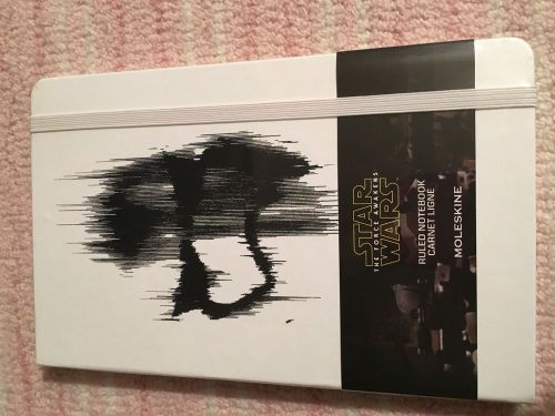 New moleskine star wars vii limited edition large ruled notebook white sealed for sale