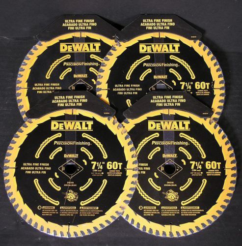 Dewalt DW3596 7 1/4&#034; Precision Finishing Blade 2 available New