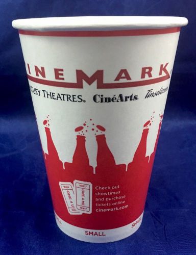MOVIE NIGHT! CineMark/Coke-Cola Paper Cups-Small 12 oz. 50 count