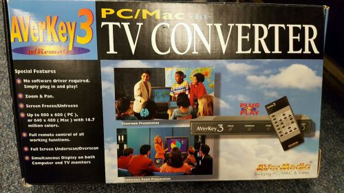 Avermedia Averkey3 Plus PC/MAC To TV Video Converter / Video Capture