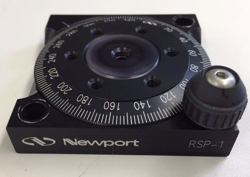Newport RSP-1 Rotation Stage / Rotary Platform 360 degrees