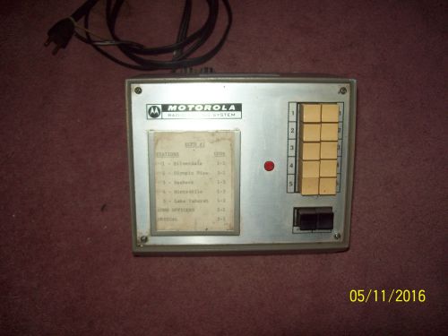 Motorola Vintage N1017A  2 Tone Encoder--Tested and working