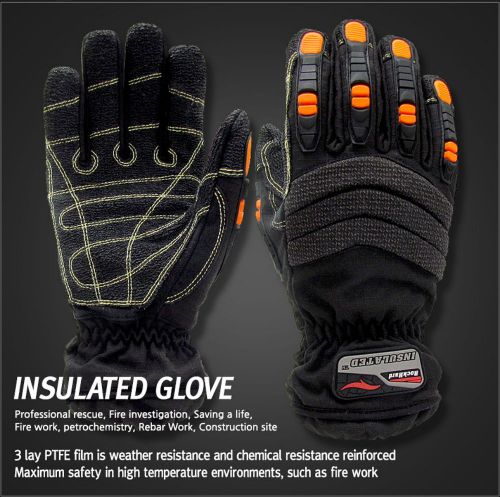 Industrial Safety Glove, Insulated  (Size option : M, L, XL )
