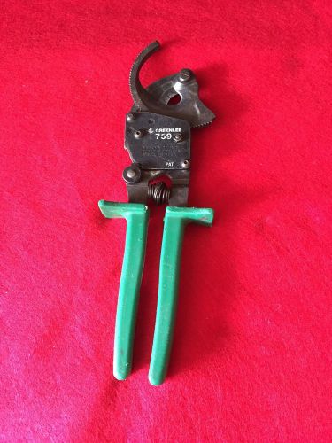 Greenlee 759 Compact Ratcheting Cable Cutter