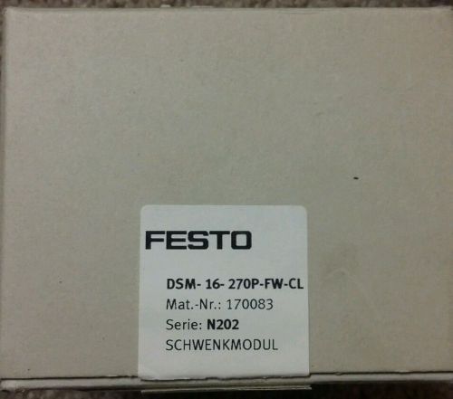 FESTO - DSM-16-270P-FW-CL Serie N202