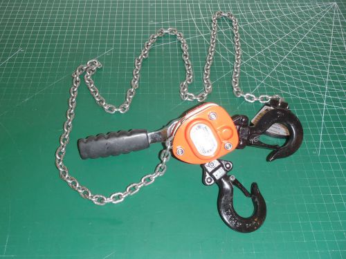 Cm 602 mini ratchet lever hoist, 5&#039; lift, 550lbs, not working !14c! for sale