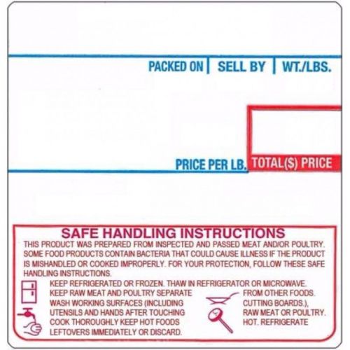 Lst 8040 printing scale labels, case of 11x rolls, 58 x 60 mm for sale