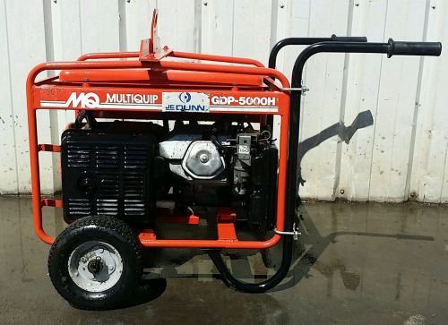 Multiquip gdp-5000h 120-/240 volt generator honda motor for sale