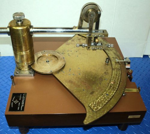 SENSITIVE RESEARCH INSTRUMENT SCALE DRAWING MACHINE