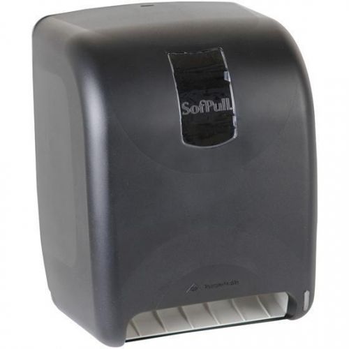 Sofpull automated touchless hard roll towel dispenser 59010 black new for sale