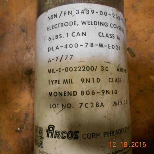 alloy  mil spec 9922200/3c welding rods monend 806-9n10 ACROS