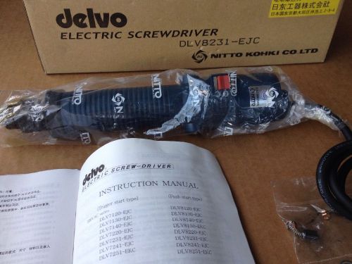 Delvo Professional DLV8231-EJC Electric Screwdriver NITTO Industrial Grade