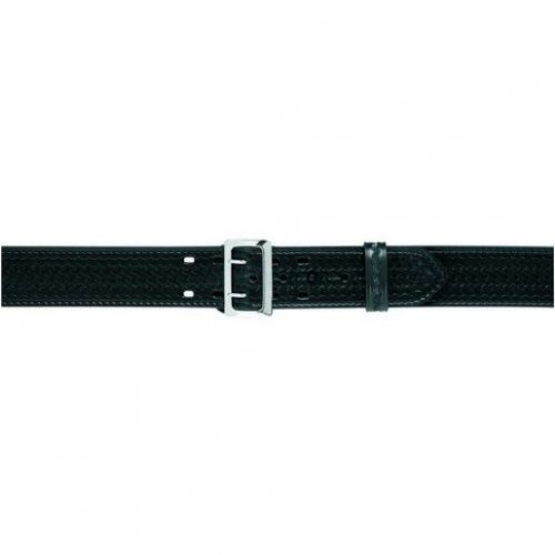 Safariland 875-44-8 sam browne style 2.2&#034; belt basketweave nickel buckle - 44&#034; for sale