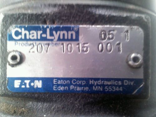 Char-lynn 207-1015-001 hydraulic motor for sale