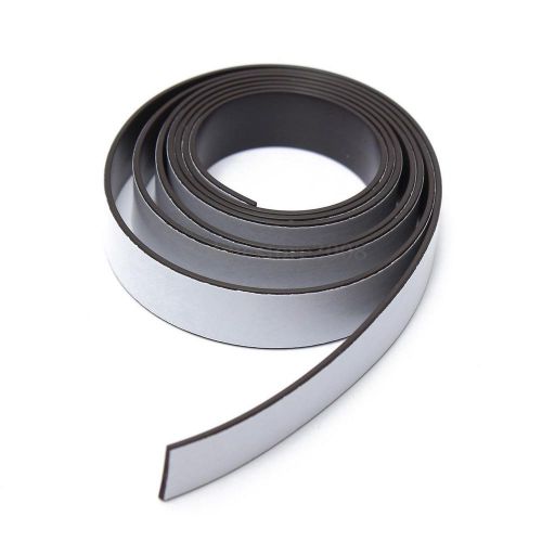 1M Self Adhesive Flexible Magnetic Strip Tape Strong Magnet Tapes 12.5 X 1.1 MM