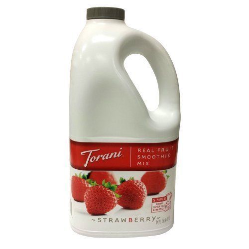 Torani Strawberry Real Fruit Smoothie Mix  64 oz