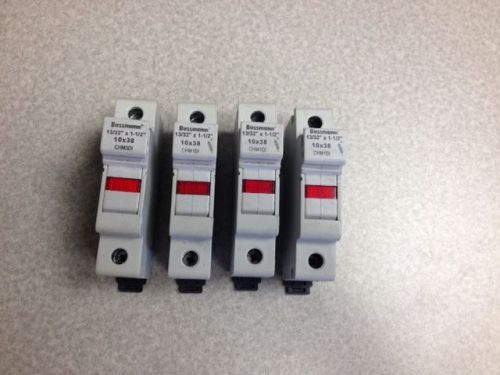 Bussmann CHM1DI 30AMP 600V 1P, Indicating FUSE HLDR, lot of 4, barely used
