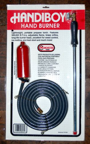 Handiboy hand propane burner no. 8062 by manchester tank weeds steel ice for sale