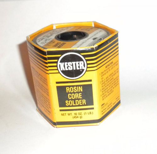 1 lb Roll Kester Rosin Core Solder - CAT24-7150-7415 .015Diameter