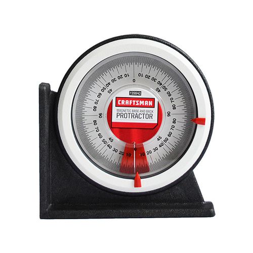 Craftsman Magnetic Universal Protractor Magnetic Back Measuring Hand Tool