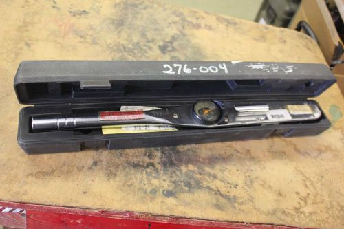CDI 1/2&#034; Drive Dial Torque Wrench 1753DF  0-175 FT/LBS #1559