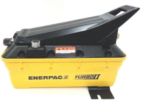 Enerpac turbo ii air driven hydraulic pump 10000 psi patg-1102n nice!! for sale