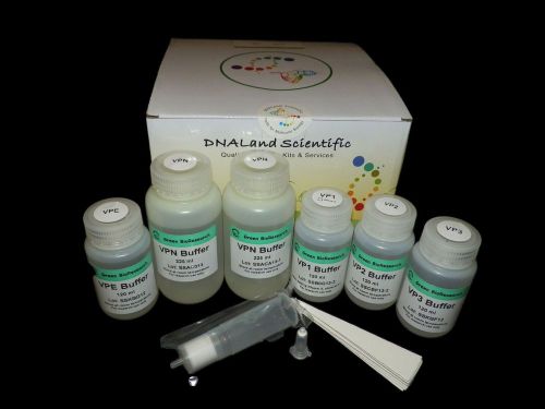 Ultra Pure Plasmid DNA Maxi Isolation Extraction Kit Cell Transfection, 10 Prep