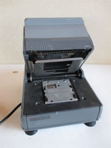 NewBold Addressograph 2000 Medical Electric Card Imprinter Embosser Hospital Use