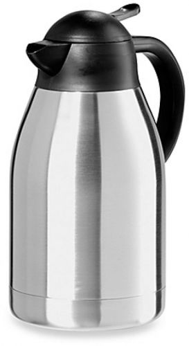 Stainless Steel Coffee Tea Liquid 2-Liter Carafe Pot Commercial Home New