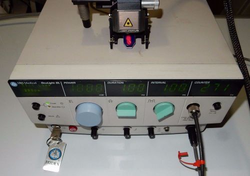 Iridex GL 532nm Green laser with Zeiss Slitlamp adapter