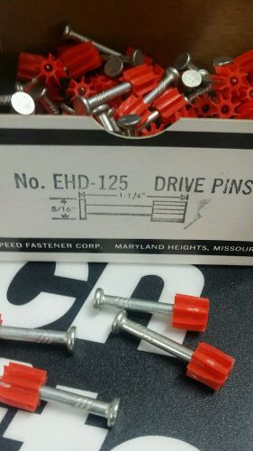 Speed Fasteners EHD 125 Drive pins 100/box