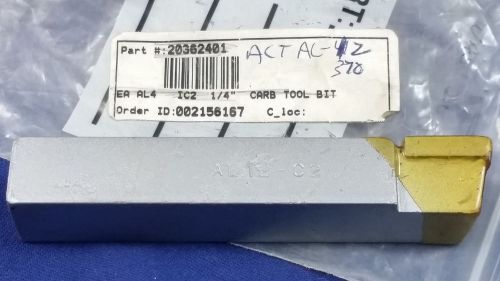 New American Carbide Tool Bit AL-12 C2 3/4&#034; Square x 4&#034; 370 Grade Left Hand