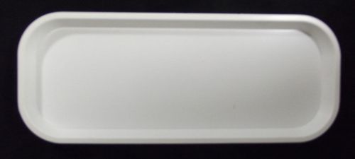 Kabi Plastic long, thin, White Catering Tray KB6