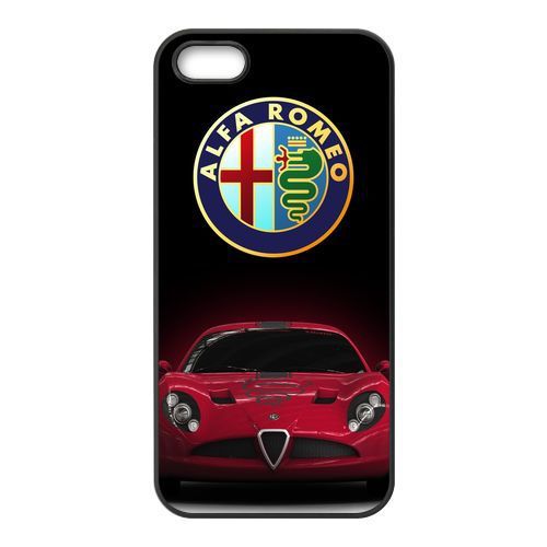 The Alfa Romeo 4C Car EMblem Case Cover Smartphone iPhone 4,5,6 Samsung Galaxy