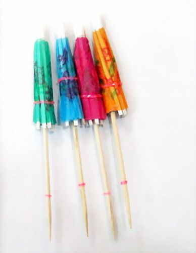 144X MINI DRINK UMBRELLAS cocktail social birthday party favors wholesale supply