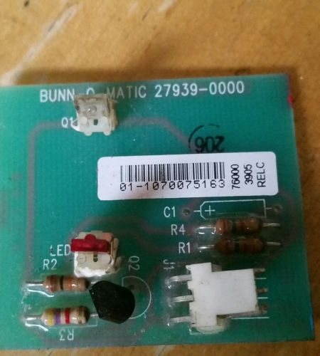 Bunn Position Sensor Circuit Board #27939.0000