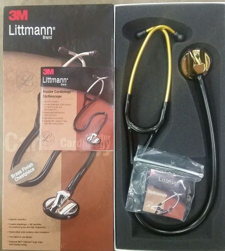 3M Littmann Master Cardiology Copper Finish - Black Tube Stethoscope #2175 27 In