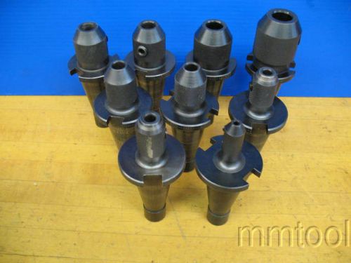 ~9~ erickson nmtb-40 quick change endmill tool holders cnc mill **xlnt** for sale
