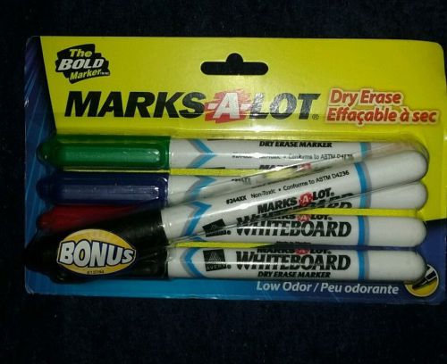 Marks-a-lot dry erase markers
